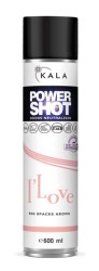 Power Shot I'Love - neutralizator zapachów 600ml spray KALA