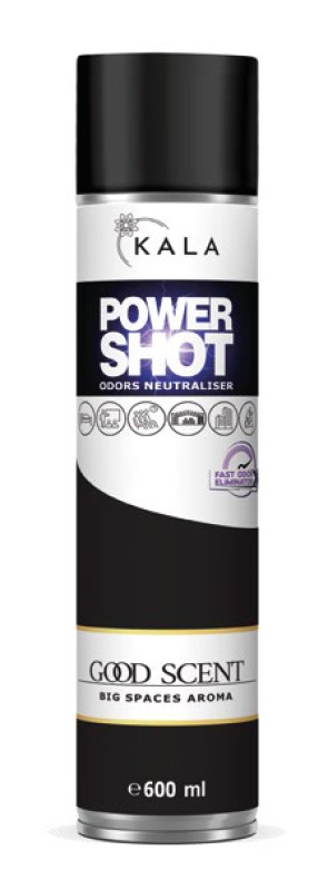 Power Shot Good Scent - neutralizator zapachów 600ml spray KALA
