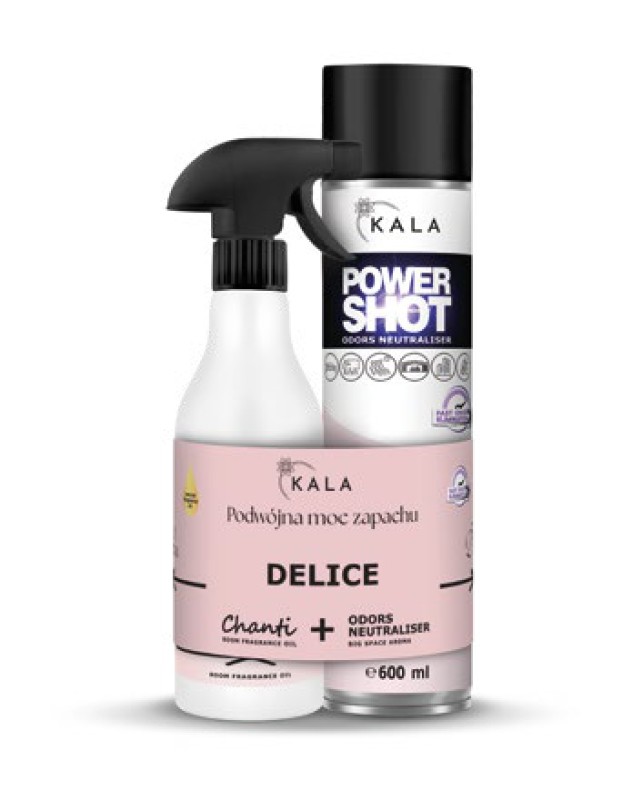 Duo Pack Delice - Kala Chanti 500ml + Power Shot 600ml