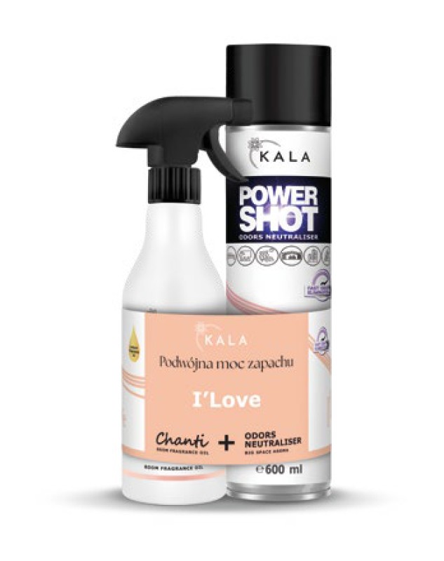 Duo Pack I'Love - Kala Chanti 500ml + Power Shot 600ml
